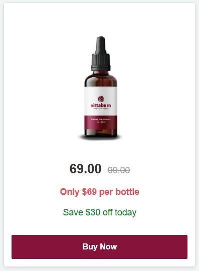 VittaBurn 1 bottle Price